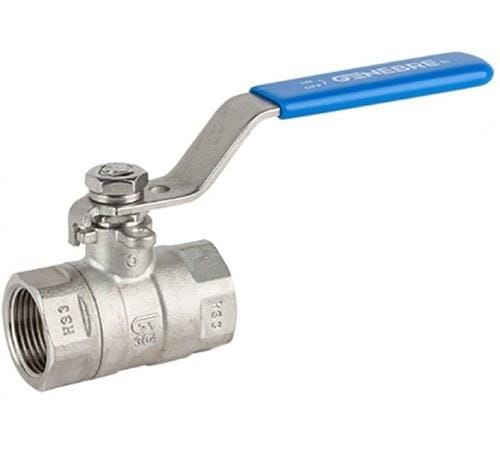 GENEBRE - VALV.ESF.PASO TOTAL 2 PZAS.3/4" INOX