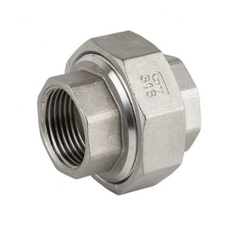 GENEBRE - ENLACE 3 PIEZAS H 1.1/2" INOX.