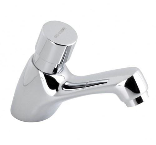 GENEBRE - GRIFO TEMPORIZADO LAVABO 1/2" LATON CR.