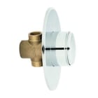 GENEBRE - GRIFO TEMPORIZ.DUCHA EMP.1/2" PULS.CR