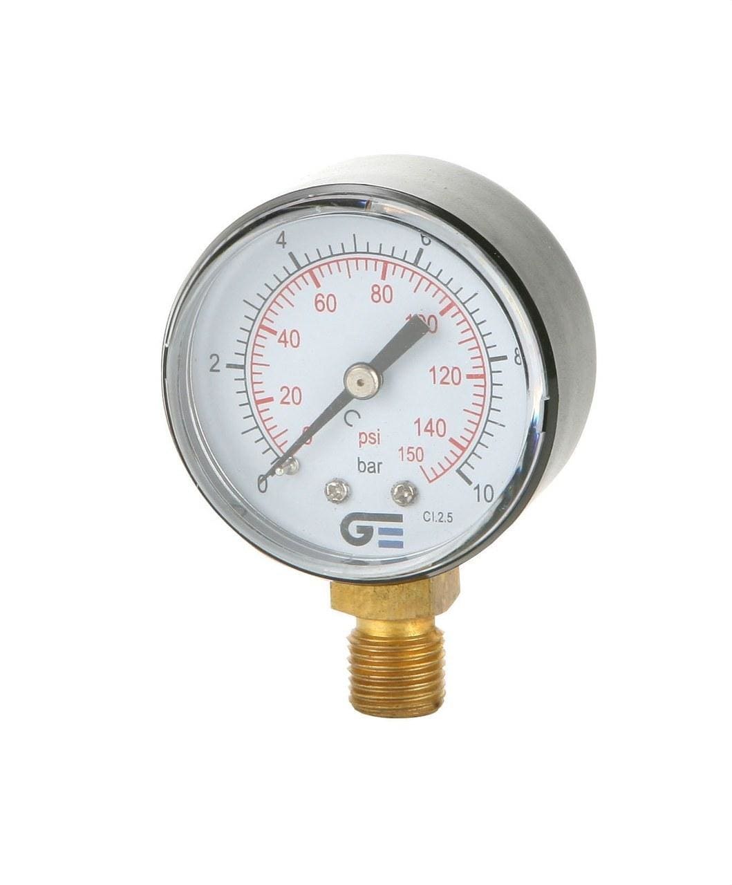 GENEBRE - MANOMETRO d.53 0-10 M-1/4" SAL.INF.ABS