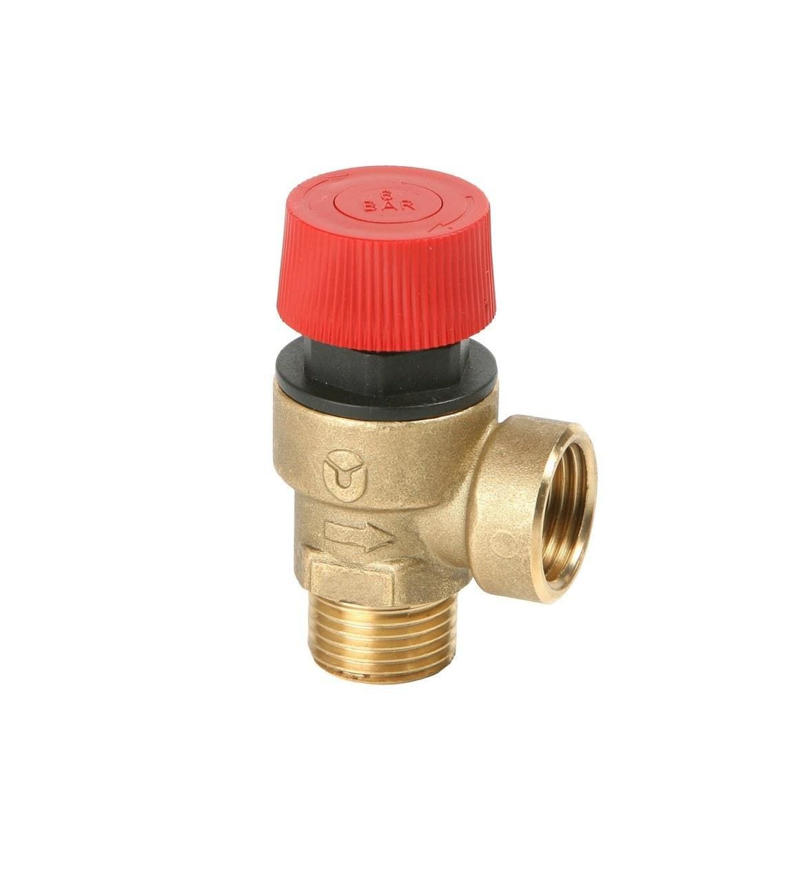 GENEBRE - VALVULA SEGURIDAD M-H 3BAR 1/2"
