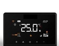 KOBAN - Termostato fancoil digital KTFD-29 pared 2/4 tubos