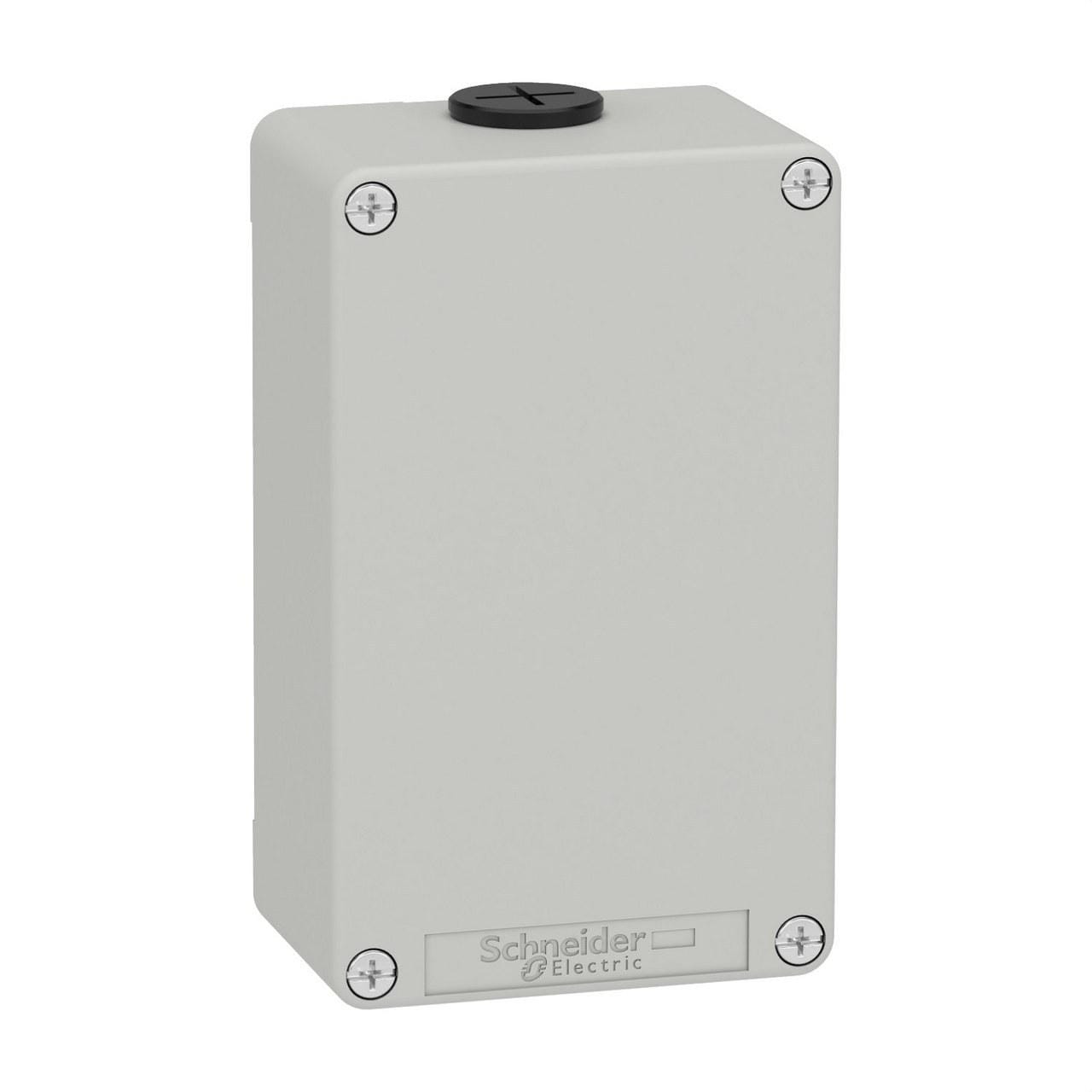 Schneider Electric - Caja vacía sin orificio gris