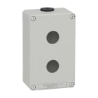 Schneider Electric - Caja vacía con 2 orificios gris