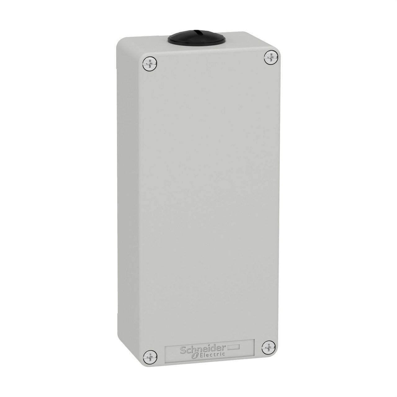 Schneider Electric - Caja vacía sin orificio gris