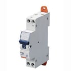 GEWISS - Interruptor magnetotérmico compacto MTC 60 2P 10A curva C 1 módulo