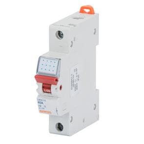GEWISS - Interruptor de maniobra seccionador 2P 25A 600V con 3,5 módulos