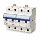 GEWISS - Interruptor magnetotérmico con altas prestaciones MTHP160 4P 100A curva C 6 módulos