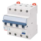 GEWISS - Interruptor magnetotérmico compacto MDC45 4P 6A curva C 4 módulos corriente diferencial de 0,03A
