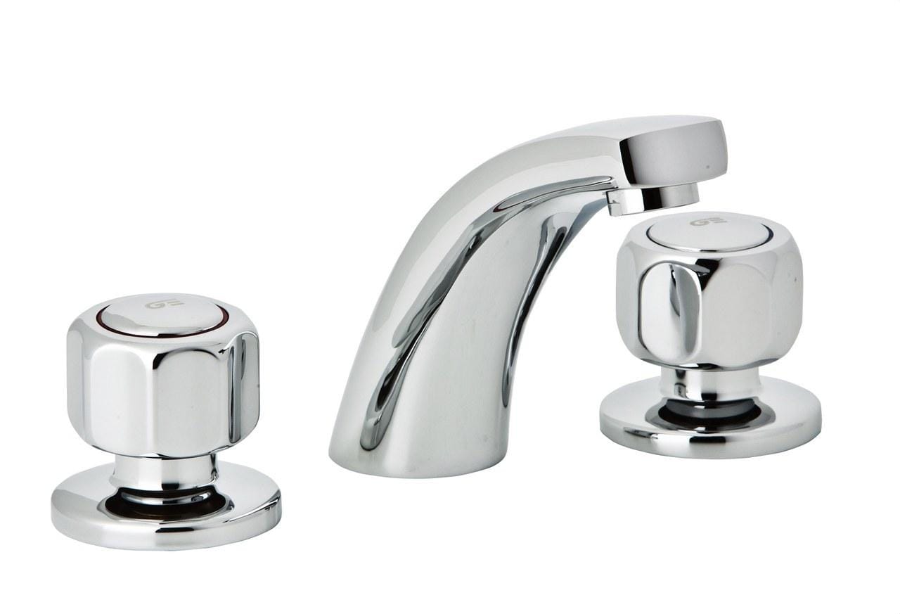 GENEBRE - BATERIA LAVABO GAMMA CROMO