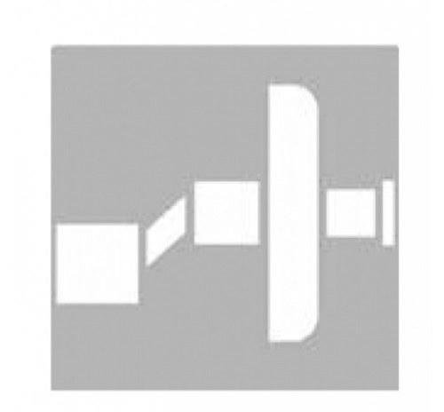 GENEBRE - CONJUNTO FLORON EXCENTRICA LATON