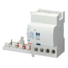 GEWISS - Bloque diferencial modular 4P 63A con 3,5 módulos corriente diferencial de 0,3A clase A (S) para interruptor MT