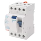 GEWISS - Interruptor diferencial IDP 4P 40A 3 módulos corriente diferencial de 0,3A clase AC