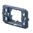 GEWISS - Soporte 2 módulos de material aislante para instalar en placas Playbus/Playbus Young en cajas cuadradas