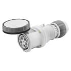 GEWISS - Base móvil recta HP 3P+N+T 125A 480-500V 50-60Hz 7h negro IP66/67/68/69