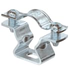 OBO BETTERMANN - Abrazadera con agujero alargado 17-20mm galvanizado por inmersión en caliente DIN en ISO 1461 acero St