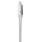 GEWISS - Unidad de señalización de ampolla 12/34V AC 0.6 W con lámpara led de blanco