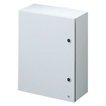 GEWISS - Cuadro en metal con puerta ciega equipada con cerradura 405x650x200mm gris RAL7035 IP55