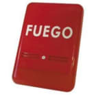 GOLMAR - Sirena S-Fuego instalación exterior rojo rotulado fuego