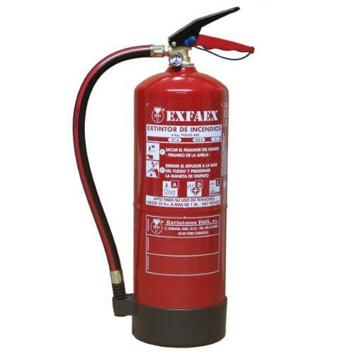 GOLMAR - Extintor PI-6 polvo quimico ABC 6kg