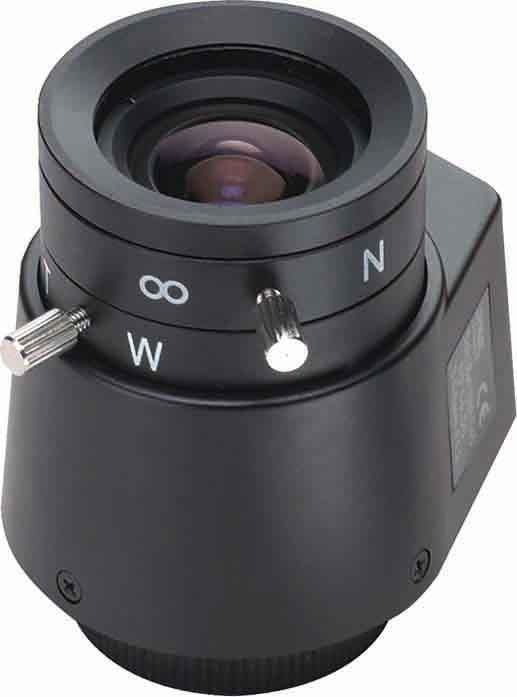 GOLMAR - Óptica varifocal OV3580DC 3,5-8mm AUTOIRIS