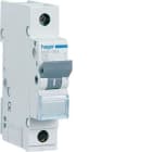 HAGER - Interruptor automático 1P 16A curva-C 6kA