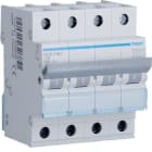 HAGER - Interruptor automático 4P 6A curva-C 6kA