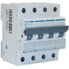 HAGER - Interruptor automático 3P+N 16A curva-C 6kA