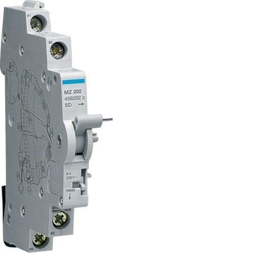 HAGER - Contacto de defecto para interruptor automático M/N/HM/ML 1 NA+1 NC 6A 240V AC