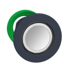 Schneider Electric - Cabeza pulsador FLUSH luminoso blanco LED