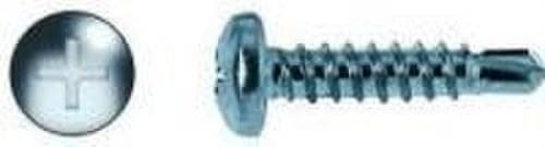 APOLO - TORNILLO ROSCA CHAPA DIN7504K 6.3x50mm ZINTEK GRIS