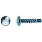 APOLO - TORNILLO ROSCA CHAPA DIN7504K 6.3x50mm ZINTEK GRIS