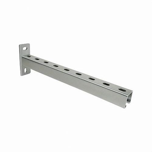 APOLO - SOPORTE PERFIL STRUT 41x41x300mm ACERO CINCADO