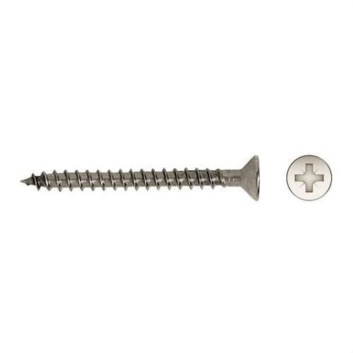 APOLO - TORNILLO MADERA 7505-A 4x40mm INOXIDABLE A2 LUBRIFICANTE