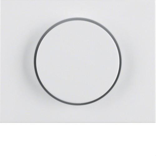 HAGER - Placa central para regulador rotativo K1 antracita