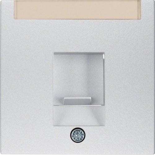 HAGER - Placa central persiana protección aluminio
