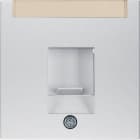 HAGER - Placa central persiana protección aluminio
