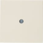 HAGER - Placa central tornillo S1 brillo-B