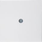 HAGER - Placa central tornillo S1 brillo-BP