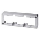HAGER - Zócalo 3 elementos MODUL 2 blanco polar