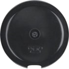 HAGER - Placa Salida cable para 4470 negro