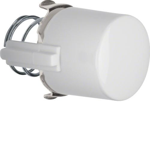 HAGER - Botón pulsador para 5104/510401 blanco polar