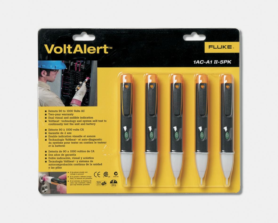 FLUKE - Pack De 4 + 1 Unidades De Fluke 1Ac Ii