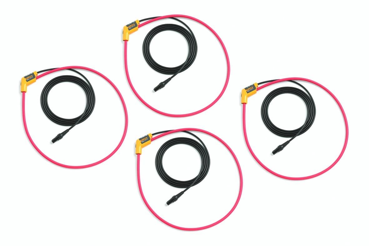 FLUKE - Pack de 4 sondas flexibles de corriente 90 cm 6000 A para Fluke 17XX