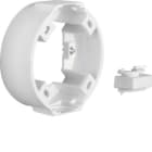 HAGER - Zócalo para 1 elemento 1930 blanco polar