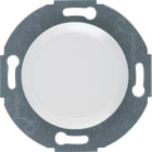 HAGER - Placa ciega nostalgia blanco polar