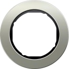 HAGER - Marco R.CLASSIC acero con 1 elemento negro