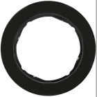 HAGER - Marco R.CLASSIC con 1 elemento negro brillo