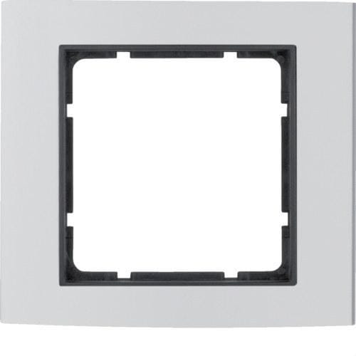 HAGER - Marco B3 con 1 elemento aluminio
